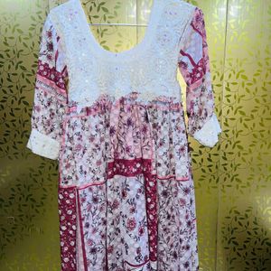 White Embroidered Co-rd Set