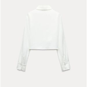 H&M Cropped Shirt