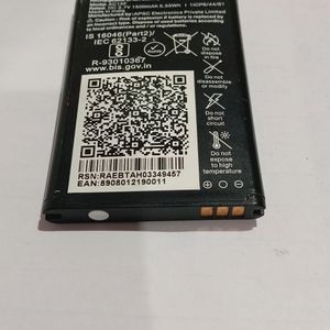 Jio Phone Battery Working Condition