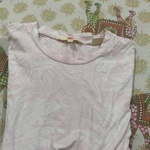 Women Cotton Tie Up T Shirt