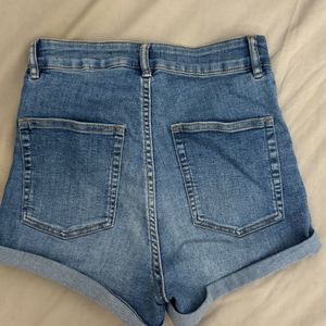 H&M Denim Shorts High Waisted Brand New