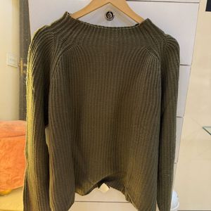 Olive Long Sweater