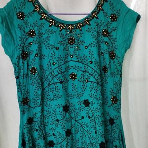 Beautiful Long Kurti Gown Size L