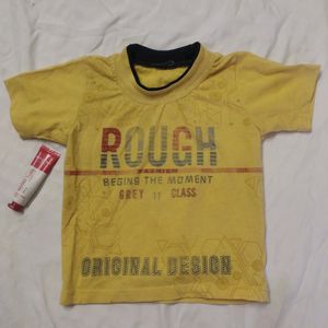 Toddlers Yellow Tshirt