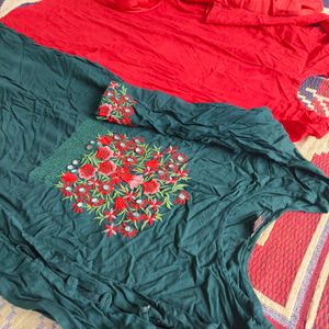 2 Kurta & Salwar & Dupatta