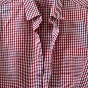 Red & White  Colour Checked Shirt