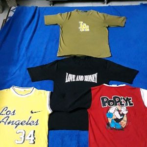 4 Tshirts For Men | 16-30 Yrs Old Can Wear This !