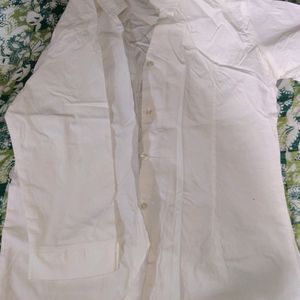 XL Pure Cotton White Shirt