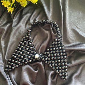 Pearl Bow Tie