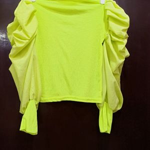 Nyon Green Top(Length _19")