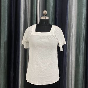 White Cotton Top