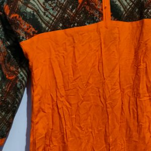 Orange Kurti