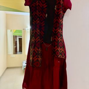 Ethnic Dress - Below Knee Length