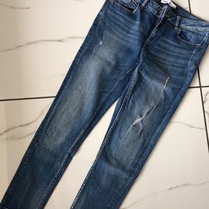 Zara Women Mid Rise Jeans