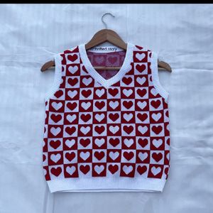 Heart Love-Red Vest ❤️