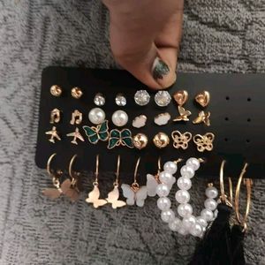 New Korean Earrings Set