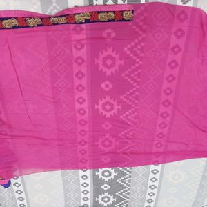 Ethnic Rose Saree