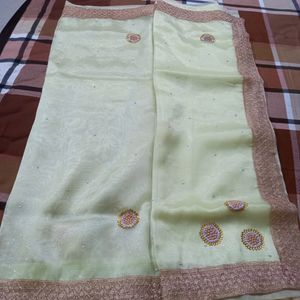 New Simple Designer Tissue Fancy Saree