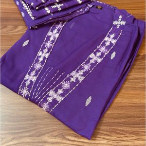 Cotton Kurta Set