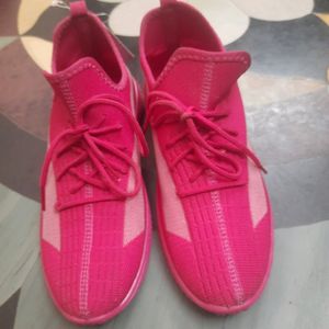 Brand New Hot Pink Casual Shoes