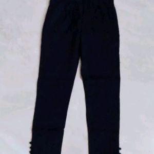 Black Stretchable Pant For Women