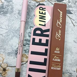 too faced killer liner kajal