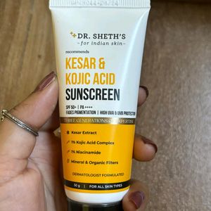 SALE ✅ Dr. Sheths's Kesar & Kojic acid $unscreen!