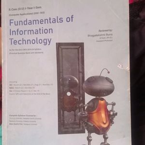 Fundamental Of Information Technology B. Com(OU)