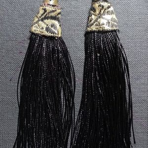 Handmade Black Earrings