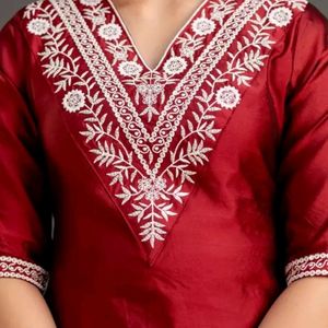 Best Thread Classy Embroidered Kurta