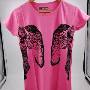 Long Tshirt(Pink)