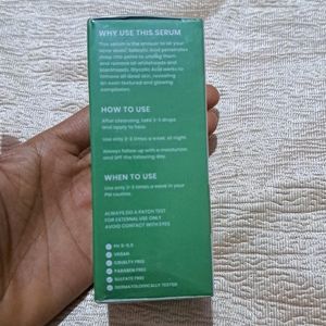 Foxtale AHA BHA Exfoliating Face Serum