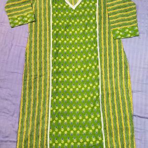 Pure Cotton Kurti With Side Pocket