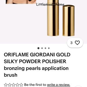 Orignal Oriflame Giordani Gold Powder Brush