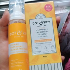 Dot & Key Serum and Face Wash