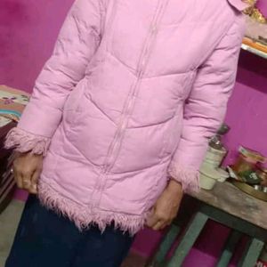 Women Pink Jacket Stylish