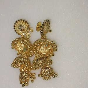 Golden Jhumka