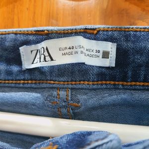 Zara Denim Pants (Women)