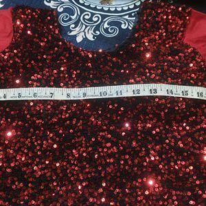 Sequence Work Velvet Crop Top