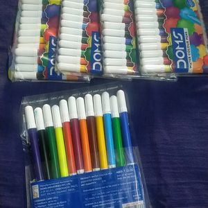 Doms Water Colour Pens Pack Of 5