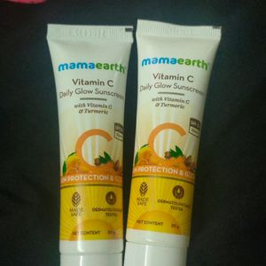 Mama Earth Vitamin C Glow Sunscreen