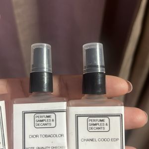 Trio Dior Perfume Samples Authentic