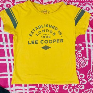 Mustard Colored Lee Cooper Top