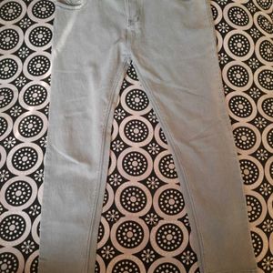 Grey Denim Jeans