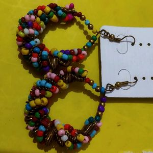 Multi Colour Earrings