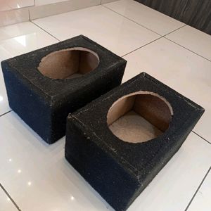 Speaker Box For Oval Speakers MDF set Only 1