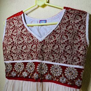 A White Coloured Kurti