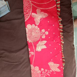 Dola Silk Saree With Siroski