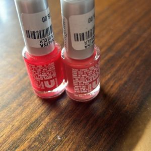 Pink Nail polish