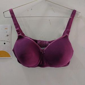 Purple Padded Bra